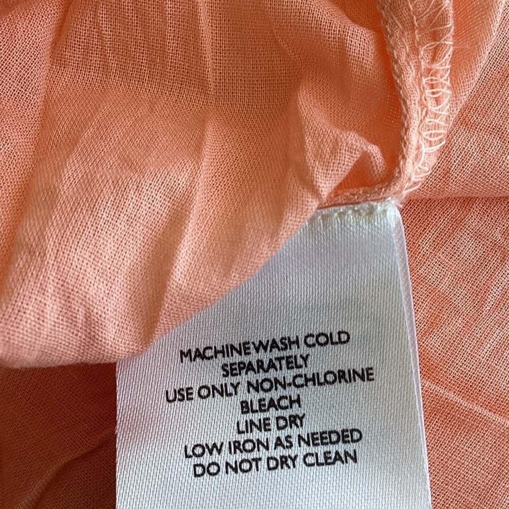 NWT Free People Ultraviolet Backless Floral Dress - Blue and Peach Size Medium 8 - Picture 9 of 10
